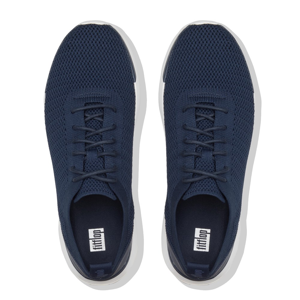 Fitflop Mens Sneakers - Flexknit - Navy - 652-YDZCIN
